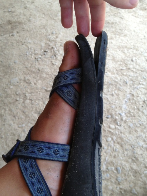 I think my Chacos have had enough. It&rsquo;s hard to believe that my indestructible sandals tha