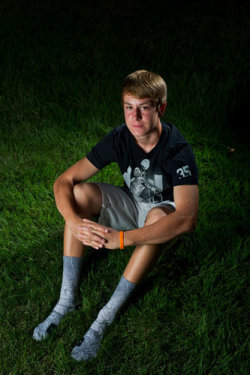 boysinjocksandnikeelites:  Look at this cutie i found wearing some Nike Elites. Hottt.