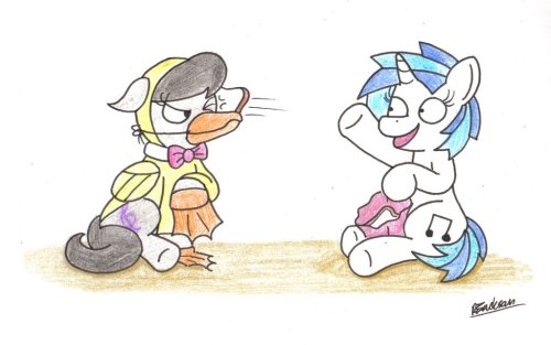 duckponies:Artwork by Bobthedalek  XD PFFFT what