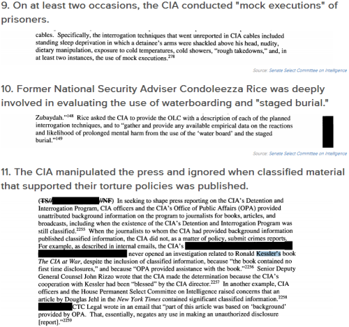 thinksquad: 16 Horrifying Excerpts From the Torture Report That the CIA Doesn’t Want You to Se