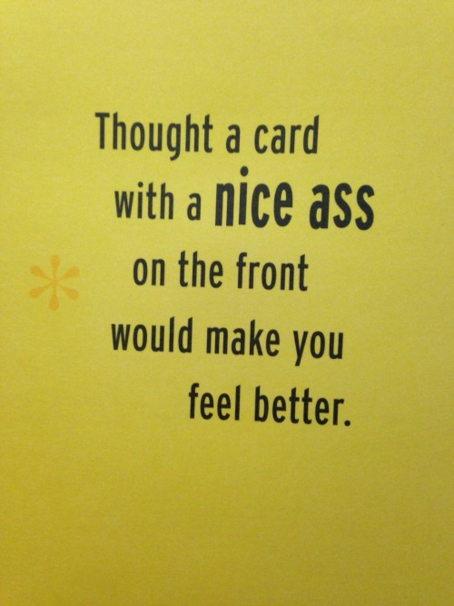 Today I received this very sweet card from one of the kind people who saved me last week after my accident. Best part?  “At the bottom I’ve included both my number & a number for DirecTV incase you decide to switch.”