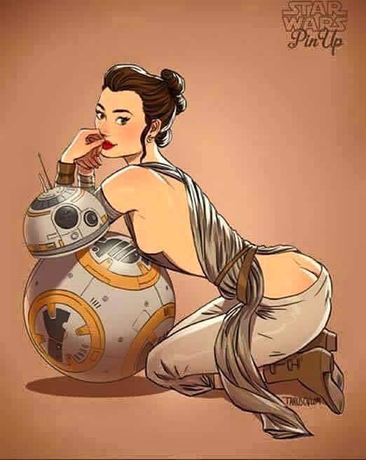 wookieenookie1975:  I’ve been a bad girl daddy   Mr Wookiee approves