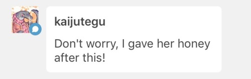 x-chaotic-echo-x:  kaijutegu:  I have committed a great and terrible crime: letting a tegu think there was honey when there was none to be found.  