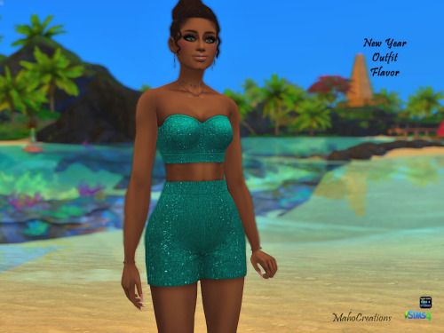 New Year Outfit Flavormesh editbasegamefemaleteen to elderspec map for glitter22 colorsto find in fu