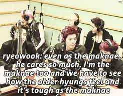 pandreos:  sehun gets teary after suho read his message to all the members    