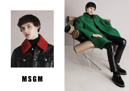 MSGM FW15 BY BEN TOMS STYLED BY ROBBIE SPENCER