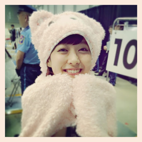 theloneliestavocado:  Watanabe Miyuki’s Google+ September 7, 2014 - Sunday10:26 AMGood morningー♪I’m still a little sleepy 😞 *laughs*11:52 AMI’m hungryyy.Puu ( ´•ω•｀)8:26 PMThank you very much 💓 for the nigi-nigi date (＊／ω＼)〝〟Today’s