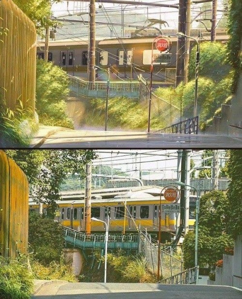 Makoto Shinkai 0_0 aawww >_