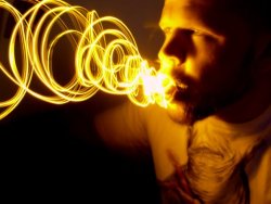 aussiegrunt:  light painting 2009