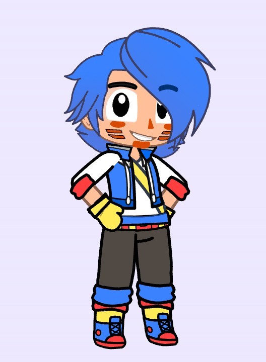 Just got Gacha Life 2, so I decided to make Cakey from Ghost & Pals! :  r/GachaClub