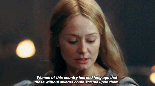 timgayterson: You are a daughter of kings, a shieldmaiden of Rohan. I do not think