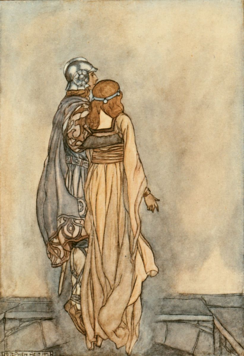 heaveninawildflower:   Illustration by Stephen Reid taken from ‘The High Deeds
