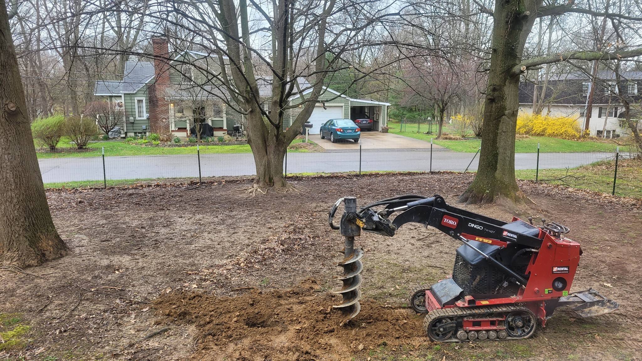 katiiie-lynn:Today was a productive day with lots of yard work to improve water drainage