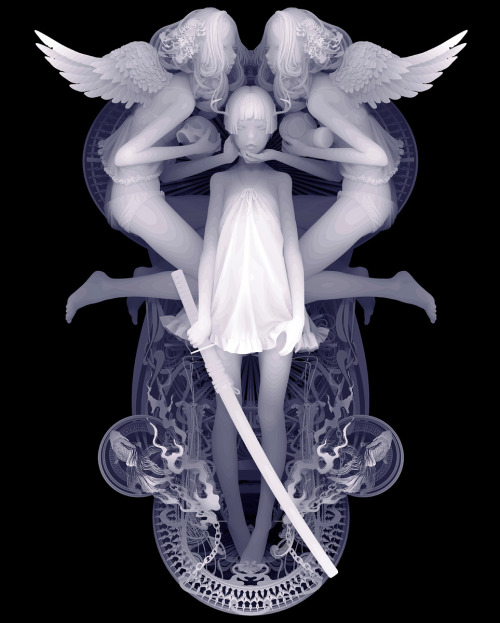 supersonicart:Kazuki Takamatsu’s “Your Wings” at Corey Helford Gallery.Opening on January 16th at Corey Helford Gallery in Los Angeles, California is the absolutely incredible solo exhibition, “Your Wings,” from artist Kazuki Takamatsu.Takamatsu’s