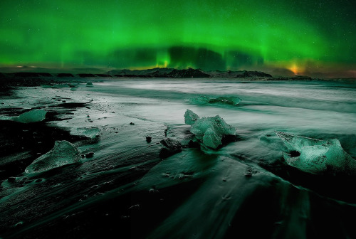 nubbsgalore: photos by david martín castán of the aurora borealis in iceland