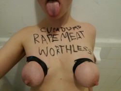 sweet, dumb, full of cum, fuckmeat for men.