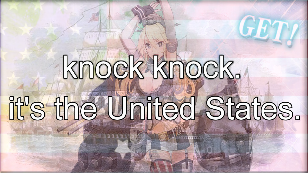 ushinaki:  officialkirishima:  With Huge Boobs,  and Guns, Gunboobs.  OPEN THE KANCOLLE