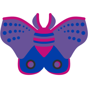 gothwasps: LGBT Pride Moth Emojis !Here’s what they look like in Discord:Feel free to use as i