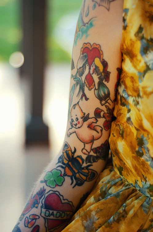alxbngala:    Jessie Darling |Tattoos| by Courtney Reader  