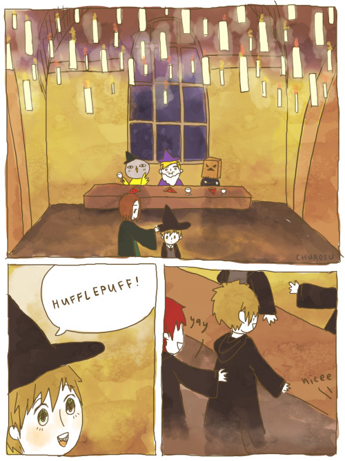churosu:haru potter au ( the idea was that it’s a metaphor … you know … like haru going to tokyo wit