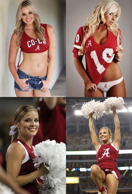 Hot Alabama Crimson Tide Coeds & Cheerleaders