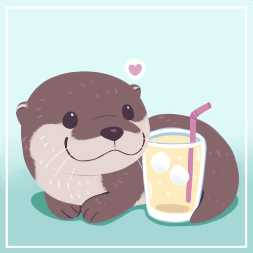 Ollie the otter. Gift for a friend ;)