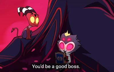 Btw, Just Putting It Out There That My Hope For The Helluva Boss Endgame Is Stolas Abdicating His Royal