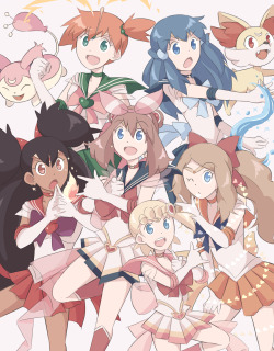 kasuria:  Sailor Moon/Pokemon crossover!