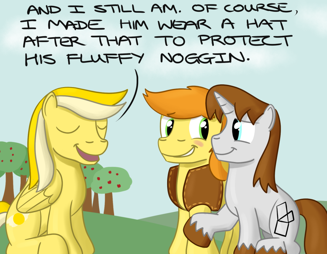 hoofclid: That second panel almost killed me. That precious boy was too cute. He’s