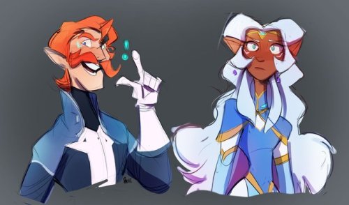 spookiri:(kinda) old voltron doodles