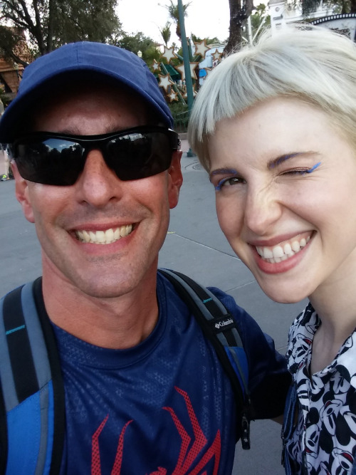 Hayley Williams with fans at Disney’s Hollywood Studios in Orlando, Florida. More photos avail