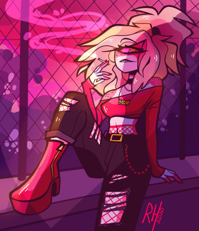 wallpapers Cherry Bomb Hazbin Hotel Death acciaquatura tumblr com tumbex