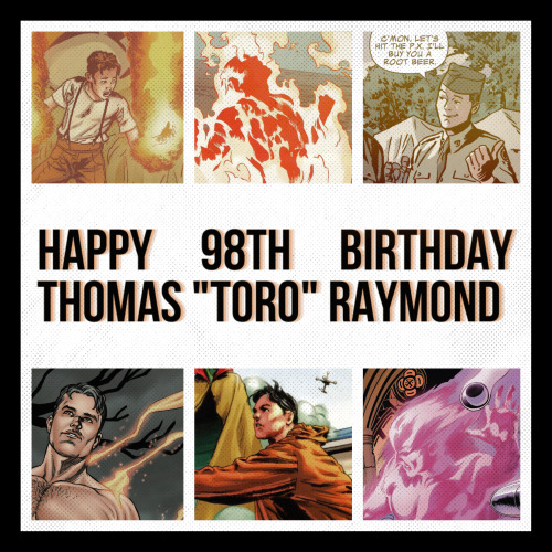 matty-murderdock: ✥  Happy 98th Birthday, Toro. Keep reading