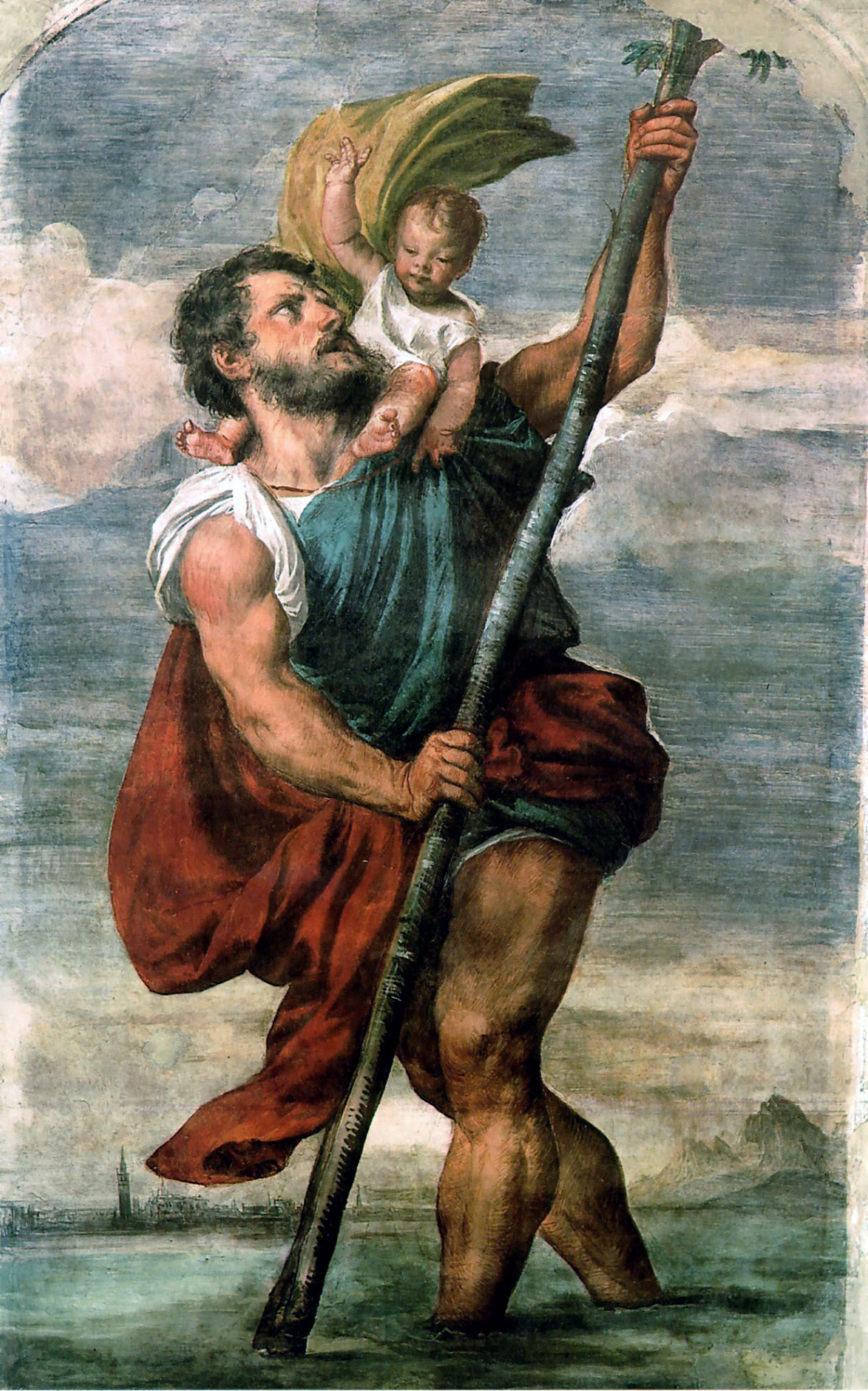  Saint Christopher, Titian  