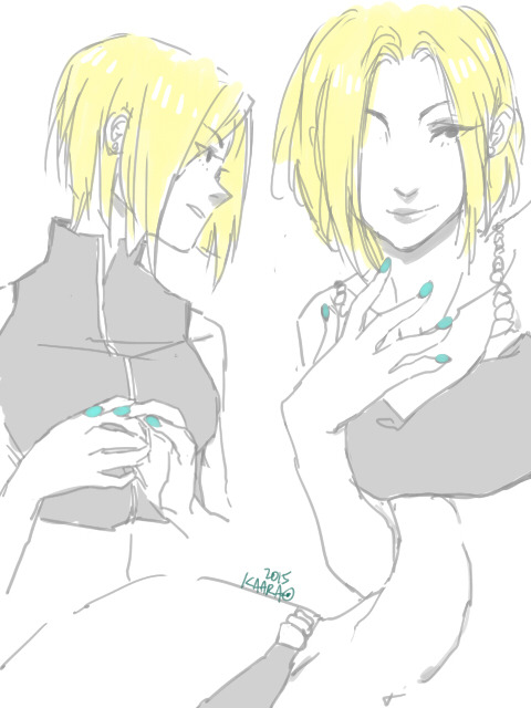 altitudes  i just want to draw ino with short hair. and hands.