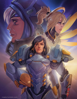 mezio:Overwatch, Keeping the skies clear!Pharah is one of my favorite heroes from Overwatch.