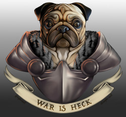 torikopup:  multiverselibrary: multiverselibrary:  multiverselibrary: “Cry havoc and let slip the doggos of war”  “I was a good boy once.”