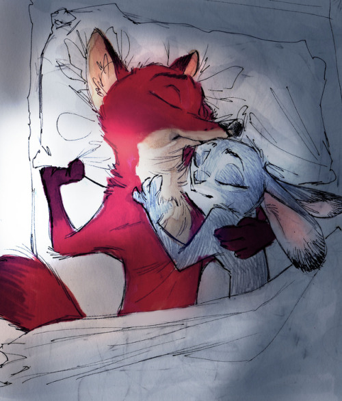 pyrophoricitee:juantriforce042:mattnyc816:monoflaxart:Some Wildehopps snuggling goodness °w°The ador
