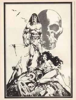 Meanwhilebackinthedungeon:  — Tony De Zuniga Savage Sword Of Conan 