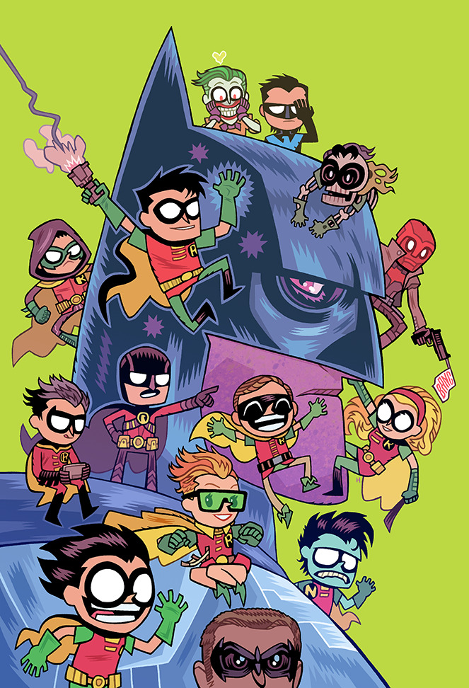 mrhipp:  DC Comicsâ€™ variant cover theme for July is â€œTeen Titans GO!â€