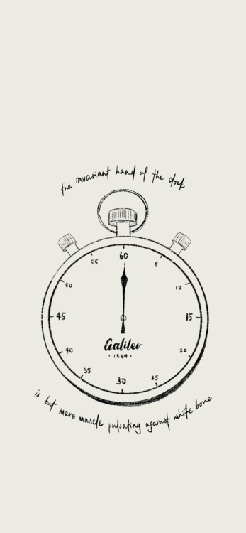 ⏱apparently, galileo came up with the earliest notions of the timekeeping we do today. the entirety 