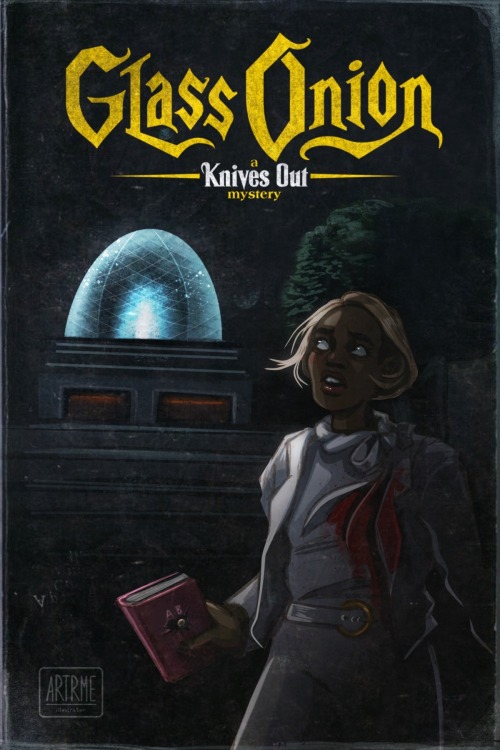 Glass Onion Fan Art Inspired By Those Vintage Horror/ Mystery Book Novel Covers. Im Considering Making