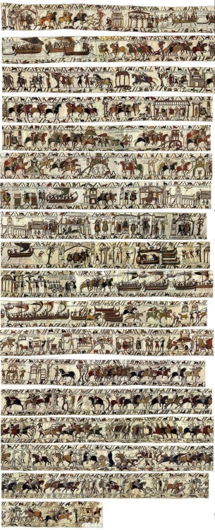 rosebiar:nfographics - the Bayeux tapestry … la tapisserie de Bayeux détaille les événements clés de