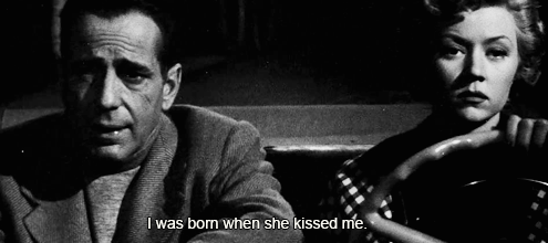 longtallsallyd:Humphrey Bogart and Gloria Grahame in “In a Lonely Place” (1950)