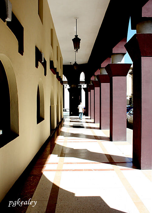 A restored sidewalk in Old Havana. It is slowly regaining it&rsquo;s splendor. pgkealey