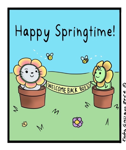 Happy spring time, everyone! Make sure to go outside and enjoy the sun and breeze! Go check out more