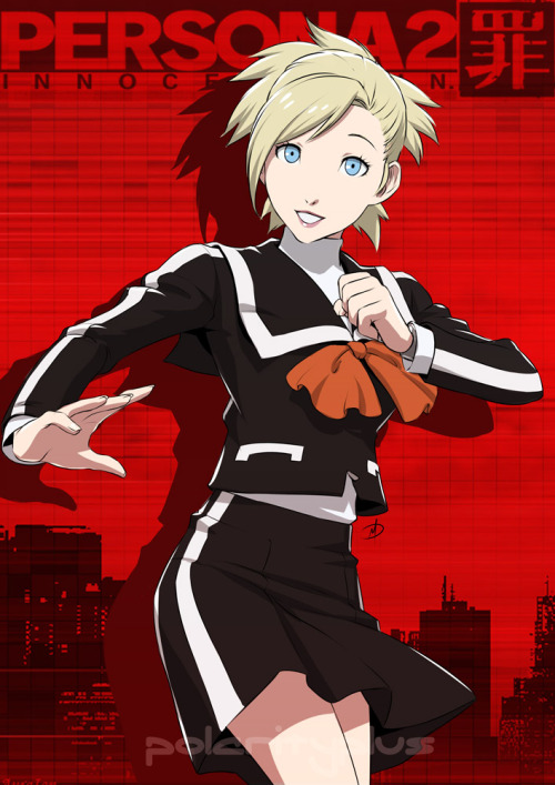 Persona 2 - The Lovers by polarityplus 