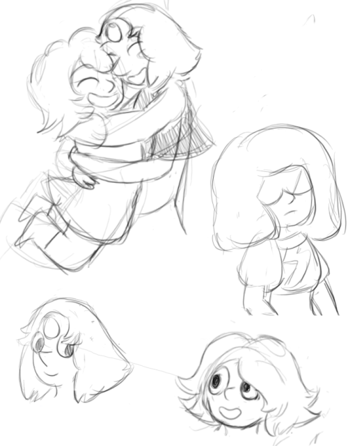 bigcheetospacedorito:  the sketchy one i did of amethyst was AY BETTER BUT I SAVED OVER IT BY ACCIDENTA AGAIN im so angry bc trhe sketch was so mych better AHH 