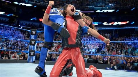 Nakamura hates AJ Styles's undercarriage!