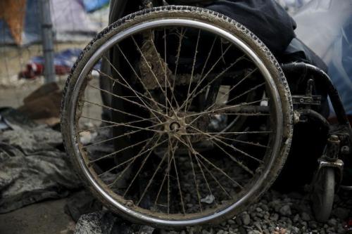 Dignity at Stake for Refugees with Disabilities in Greece “Here it is very hard for me to go t